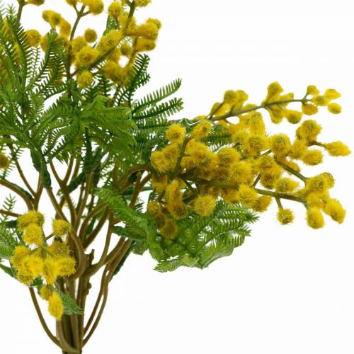položky Zväzok umelých rastlín Mimosa žltý 39cm
