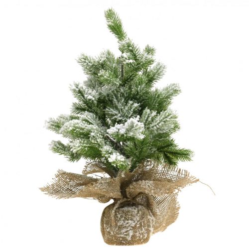 položky Mini vianočný stromček vo vreci zasnežený Ø25cm V42cm