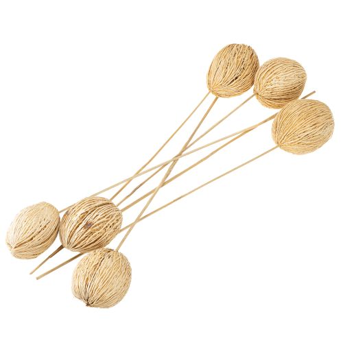 položky Mintolla loptička bielená 8cm - 10cm D46cm 6 ks