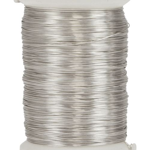 položky Kvetinársky drôt myrtový drôtik ozdobný drôt strieborný 0,30mm 100g 3ks