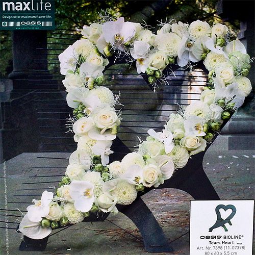 Floristik24 OASIS® Bioline® Deco a Titan Heart 80x60x5,5cm