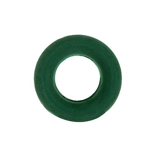 položky Kvetinový penový prsteňový veniec zelený V2,5cm Ø17cm 6ks