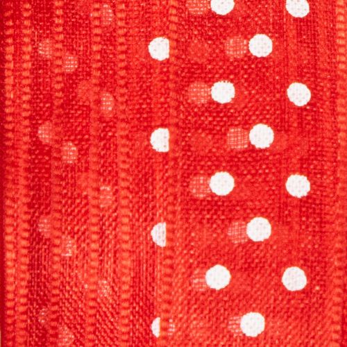 položky Stuha s bodkovaným vzorom na všestranné balenie darčekov podľa sezónnych požiadaviek, šírka 1,5 cm, dĺžka 20 m