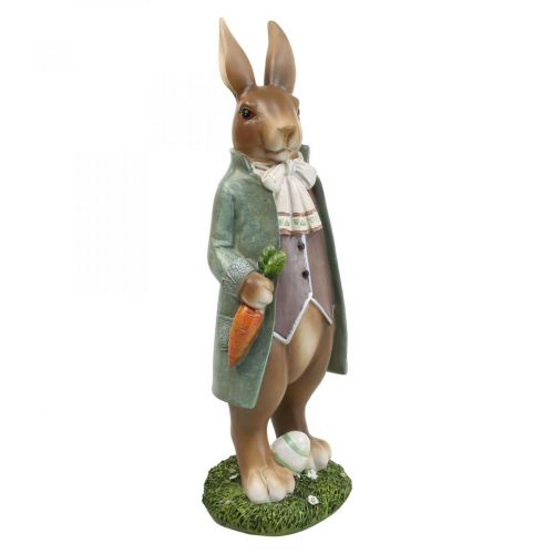 položky Veľkonočné ozdoby deko králiky Postava zajačika pár králikov V34cm 2ks