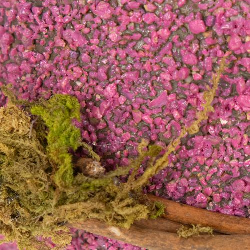 položky Dekoratívna miska na veľkonočné vajíčka na jarnú alebo veľkonočnú výzdobu stola, 9 cm, 4 kusy