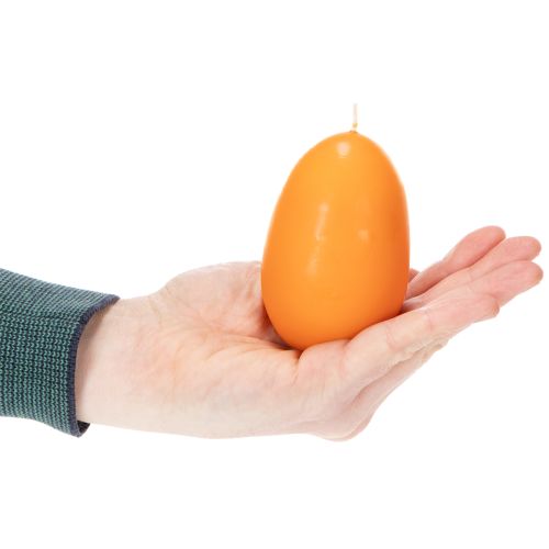 položky Sviečka v tvare vajíčka na veľkonočnú dekoráciu, dokonalá veľkonočná atmosféra v dome, 9 cm, 20 v, 6 kusov