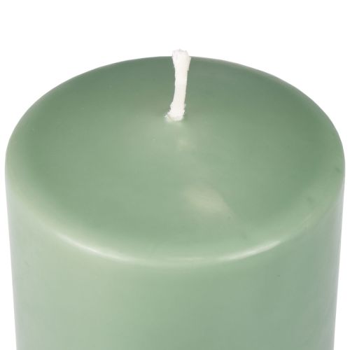 položky PURE stĺpová sviečka zelená smaragdová Sviečky Wenzel 90/60mm