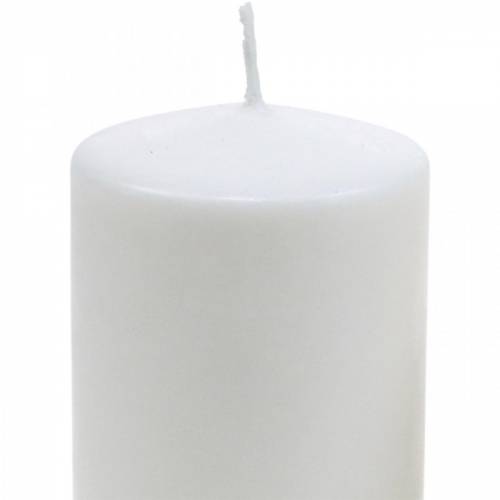 položky Čistá stĺpová sviečka 130/60 prírodný vosková sviečka udržateľný stearín a repka