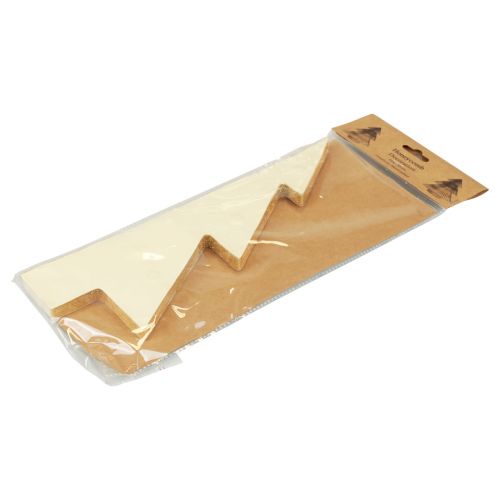 položky Papier Vianočný stromček papier Vianočný stromček krémovo zlatý V30cm