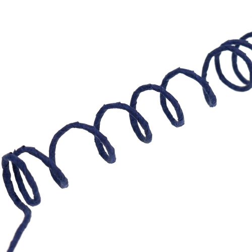 položky Papierová šnúra omotaná drôtom Ø0,8mm 22m modrá