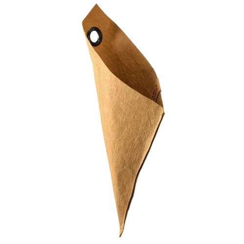 Floristik24 Papierová taška na kvety kvetinová taška kožený vzhľad 10x20cm