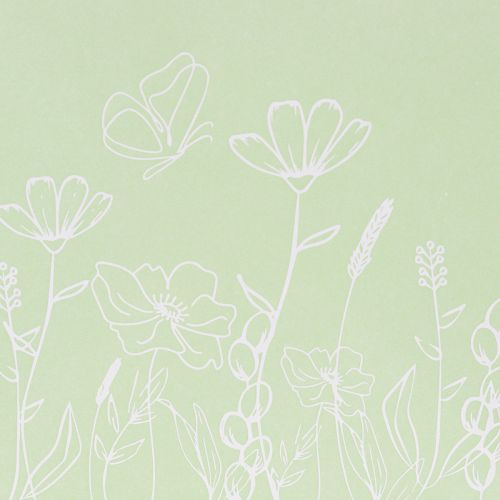 položky Darčeková taška s kvetinovým vzorom, malá darčeková taška na špeciálne príležitosti, 12 cm, 12 kusov