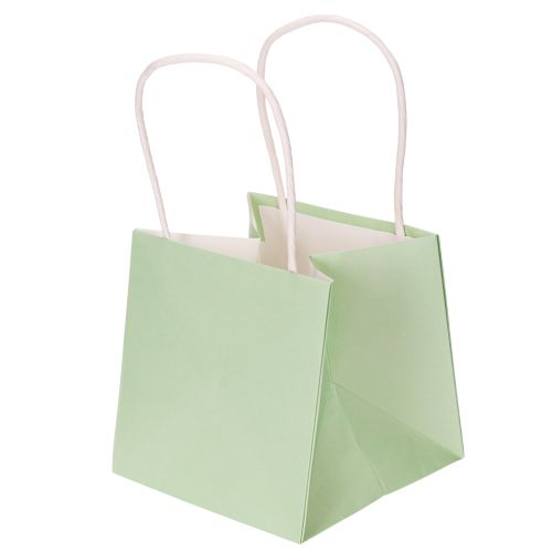 položky Darčeková taška s kvetinovým vzorom, malá darčeková taška na špeciálne príležitosti, 12 cm, 12 kusov