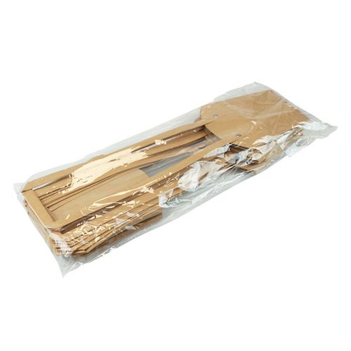 položky Papierové vrecia rukoväť kvetináč papier prírodný 11,5×11,5×18,5cm 8 ks