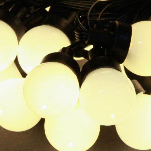 položky Párty osvetlenie LED guľová svetelná reťaz teplá biela L735cm