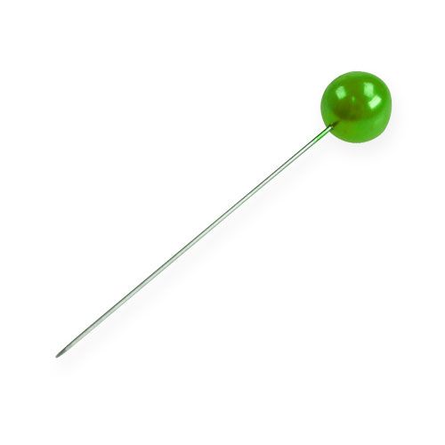 položky Špendlíky s perlovou hlavou Apple Green Ø10mm 60mm