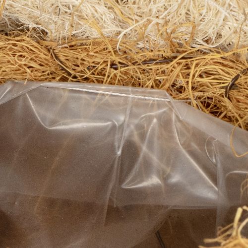 položky Figúrka včely vyrobená z prírodných materiálov s roztomilým dizajnom do detskej izby, 24 cm, 2 kusy