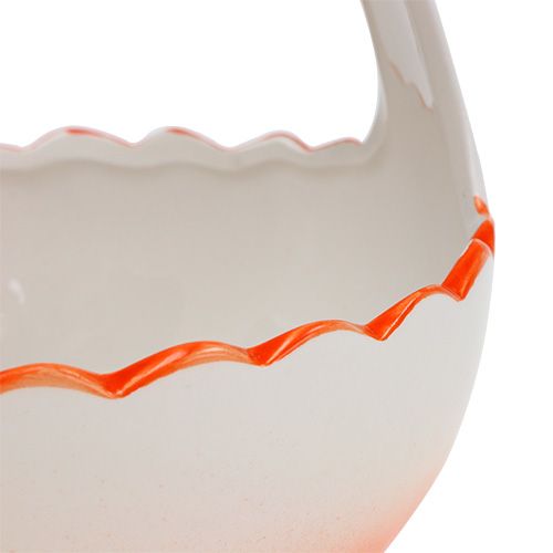 Floristik24 Rastlinný vaječný bielok, oranžový Ø12,5cm