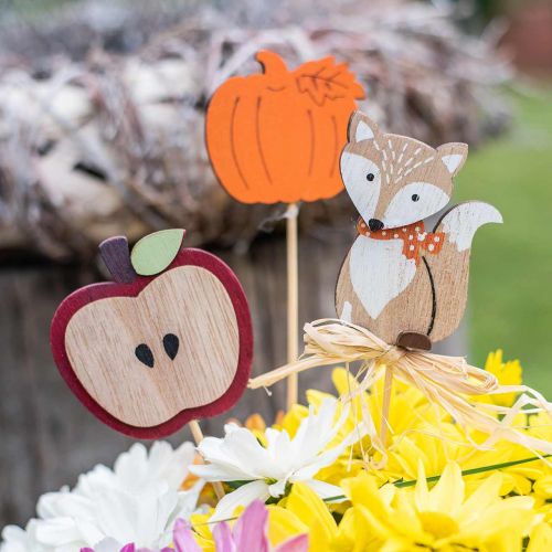 Floristik24 Zátky do rastlín jesenný sortiment 12ks