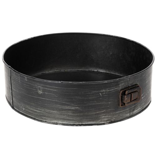 Floristik24 Kvetináč, dekoratívna forma na pečenie, odnímateľná forma na sadenie, kovová dekorácia Ø24cm V7,5cm