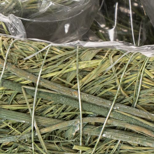 Rastlinné srdiečko z prírodného materiálu s fóliovou vložkou, 22 cm, 2 kusy | Floristik24.sk