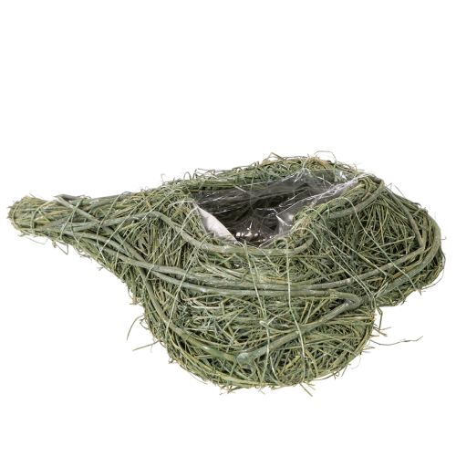 Prírodné rastlinné srdce do kvetinárstva s fóliou, 25 cm | Floristik24.sk