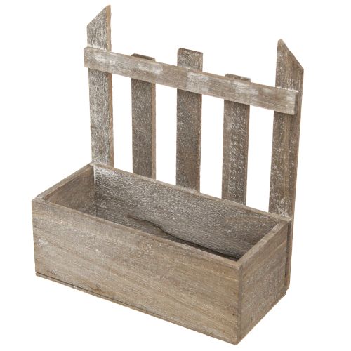 položky Kvetináč Drevený mini kvetináč L22/25 cm Sada 2 ks