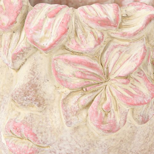 položky Kvetináč s hlavou na zavesenie na betónový vzhľad ružový V13cm