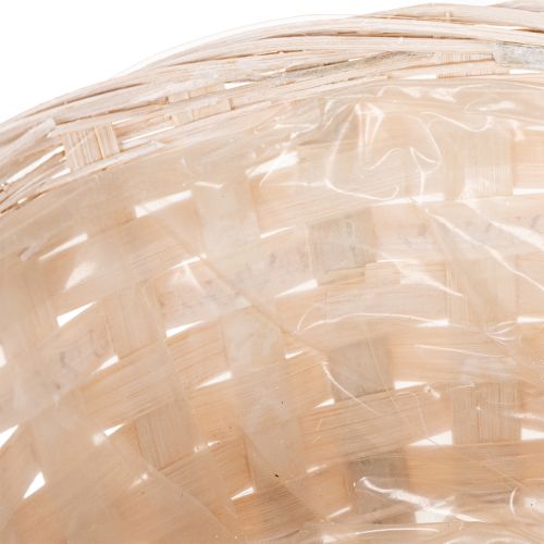 položky Prútený kôš na dekoráciu pre všestranný interiérový dizajn, 20 cm, 8 kusov