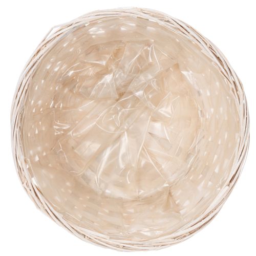 položky Prútený kôš na dekoráciu pre všestranný interiérový dizajn, 20 cm, 8 kusov