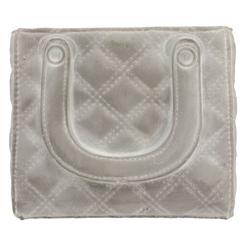 položky Kvetináč do betónu kabelka na kvetináč 18×11×15,5 cm