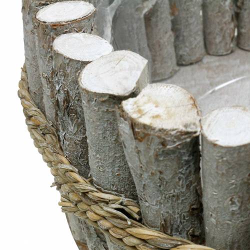 Floristik24 Miska na rastliny z konárov Ø33cm V13cm