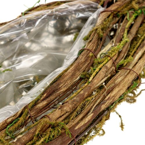 Floristik24 Rastlinná loďka na hrob 57cm x 19cm 1 kus