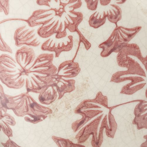 položky Dekoratívny kvetináč s rúčkou, kvetinový, 21 cm