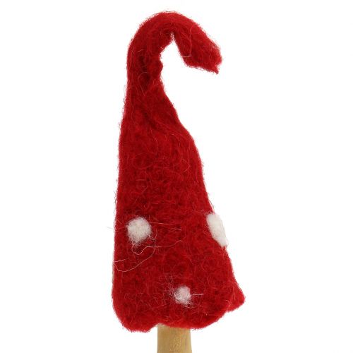 položky Dekoratívne plstené huby červená, oranžová 6 ks