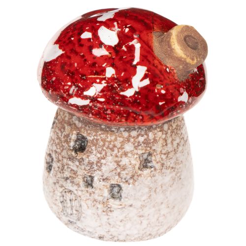 Dekorácia na domček s hubami Miniatúrna muchotrávka 6 cm 2 ks | Floristik24.sk