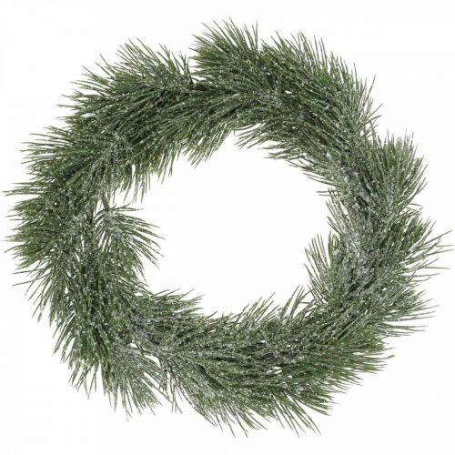 Floristik24 Vianočný veniec umelé konáre borovice zasnežené Ø30cm