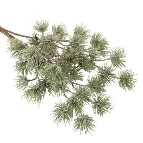 Umelý jedľový konár, veľký borovicový konár na zimnú dekoráciu, 55 cm, 3 kusy | Floristik24.sk