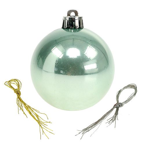 Floristik24 Plastová guľa Ø6cm farebný zadok. 10 ks