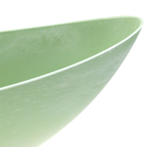 položky Deco miska miska na rastliny pastelovo zelená 55cm x 14,5cm V17cm