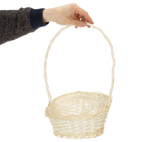 Darčekový kôš 27 cm x 18 cm V43 cm, svetelný | Floristik24.sk