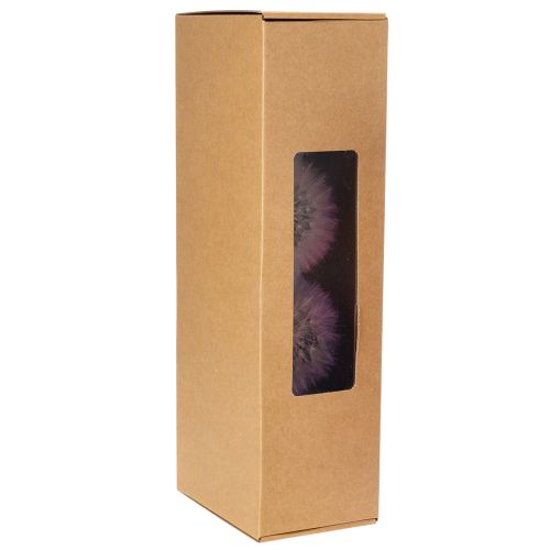 položky Dekorácia z púpavy, sušený kvet, stabilizovaný a farbený, jemný, odolný, 12 cm, 4 kusy