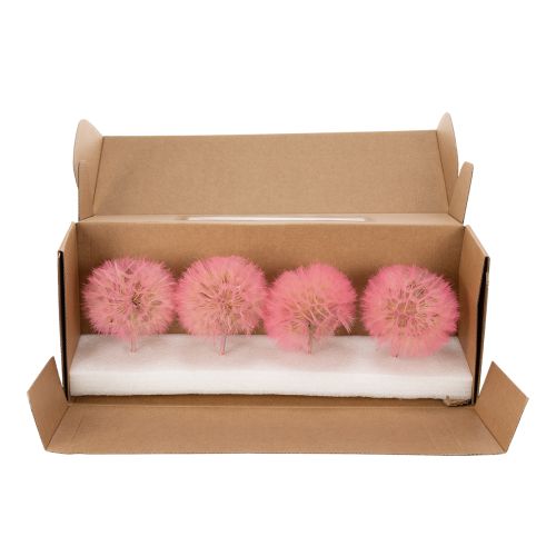 položky Dekoratívna kvetinová vetvička, dizajn púpavy, pre elegantnú bytovú dekoráciu, 50 cm, 4 kusy