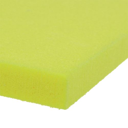 Floristik24 Kvetinová penová dizajnérska doska zelená 34,5 cm × 34,5 cm 3ks