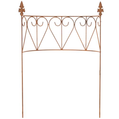 položky Kovová záhradná mriežka na kvetinové záhony a všestrannú záhradnú dekoráciu, 60 cm