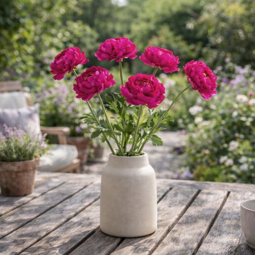 položky Umelý iskerník ako samostatný kvet pre nadčasový a všestranný interiérový dizajn, 51 cm, 3 kusy