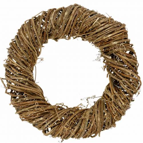 Floristik24 Viničový veniec Ø50cm natur