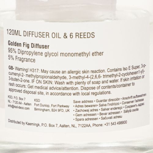 položky Difuzér s vôňou Fig Room - Dlhotrvajúca aróma pre príjemné obytné prostredie - 120 ml