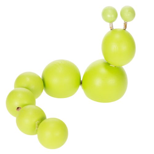 položky Nápadité figúrky húseníc, atraktívne dekorácie do obytných priestorov, 16 cm, 6 kusov