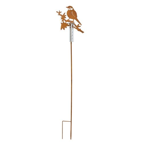 položky Zrážkomer záhradná zástrčka hrdzavý vták 23x7,5x110cm